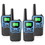 2/4PCS Long Range Walkie Talkie Mini Communication Radios 400-470MHz Ham Two Way Radio Comunicador Transceiver for Hotel Camping