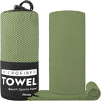1 Pcs Microfiber Towel Sports Quick-Drying Super Absorbent Camping Towel Super Soft Lightweight Gym Swimming Yoga Beach Towel