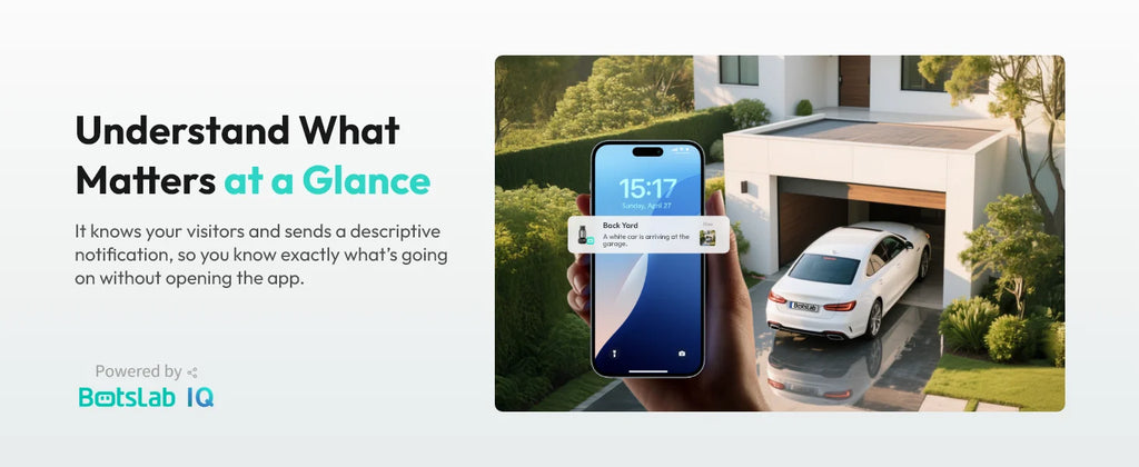 Botslab 4K wifi security cameras Color Night Vision Solar WiFi  home surveillance cameras 360° PT AI Recognition AutoFocus