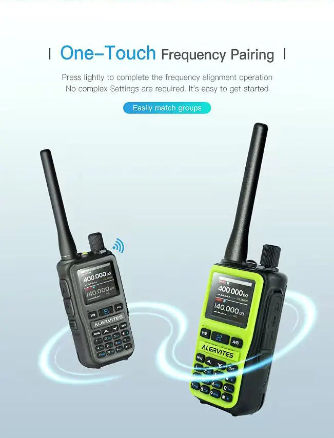 BAOFENG New Walkie Talkie 2PCS 5R Mini 5W Radio walkier talkie BT Dual PTT Transmission AM Aviation Reception Mini Case Radio