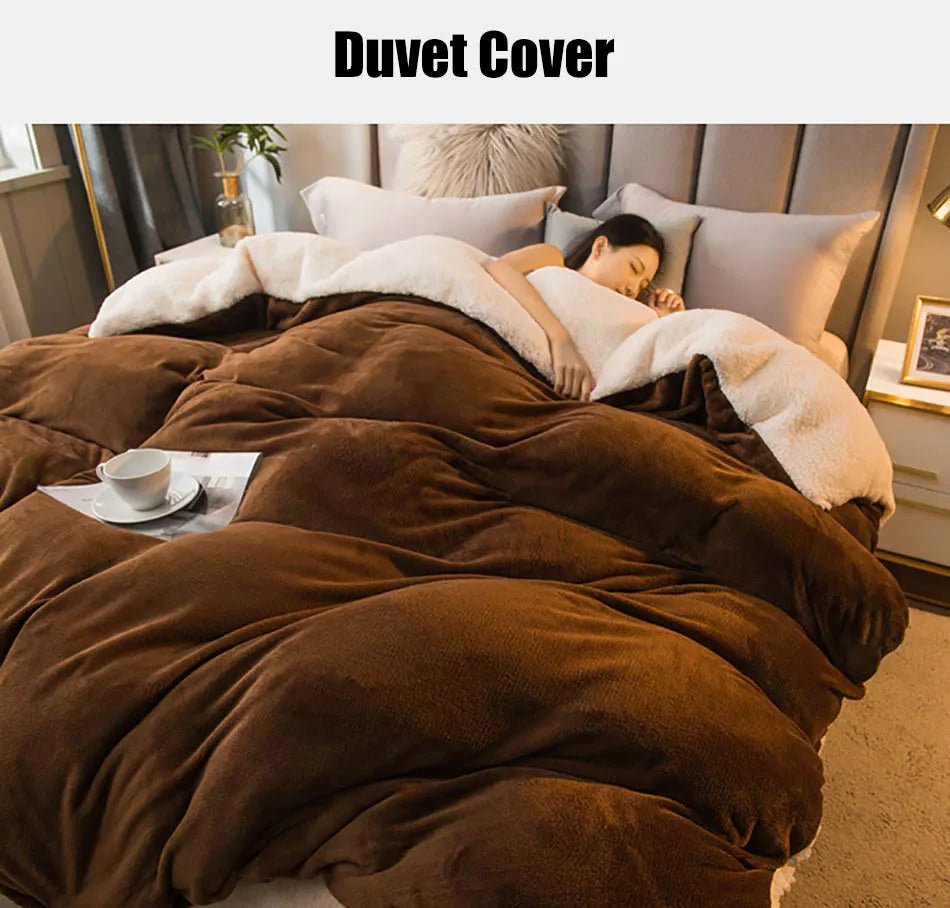 Winter Bed Blankets Solid Color Fleece Blankets Throws Adult Thick Warm Sofa Winter Blanket Super Soft Warm Duvet Cover Luxury