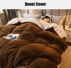 Winter Bed Blankets Solid Color Fleece Blankets Throws Adult Thick Warm Sofa Winter Blanket Super Soft Warm Duvet Cover Luxury