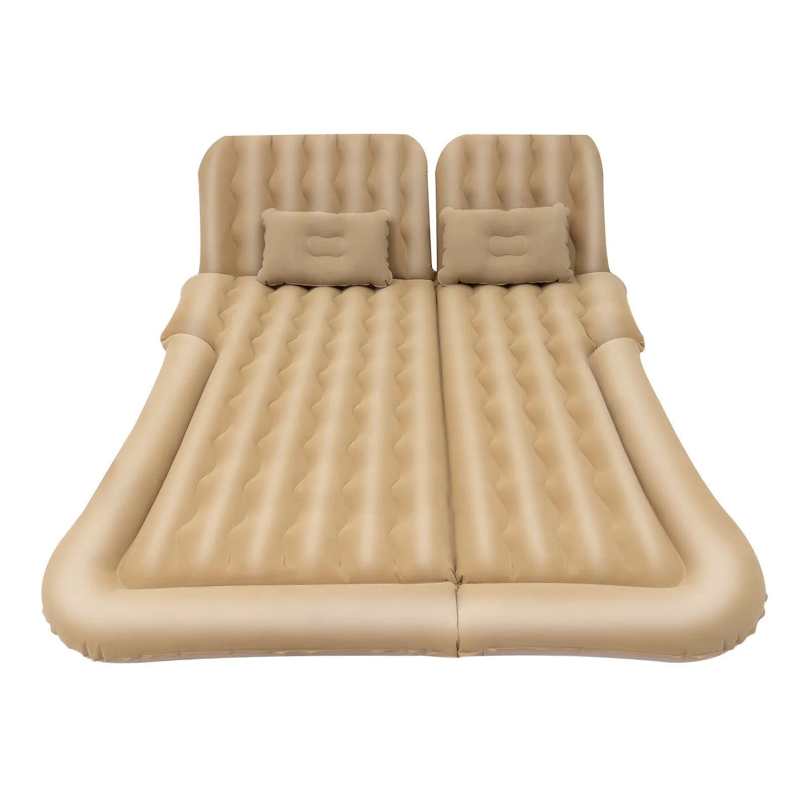 Car Inflatable Bed 2‑In‑1 Truck SUV Inflatable Car Mattress w/Air Pump&Pillow