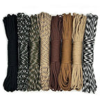 30m 4mm Thick Braided Paracord For Camping And Hiking, Handmade DIY Rope