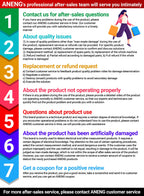 ANENG SZ304 Multifunction Digital Multimete True RMS Handheld High Precision Tester NCV AC/DC Votage Current Resistance Ohm Tool