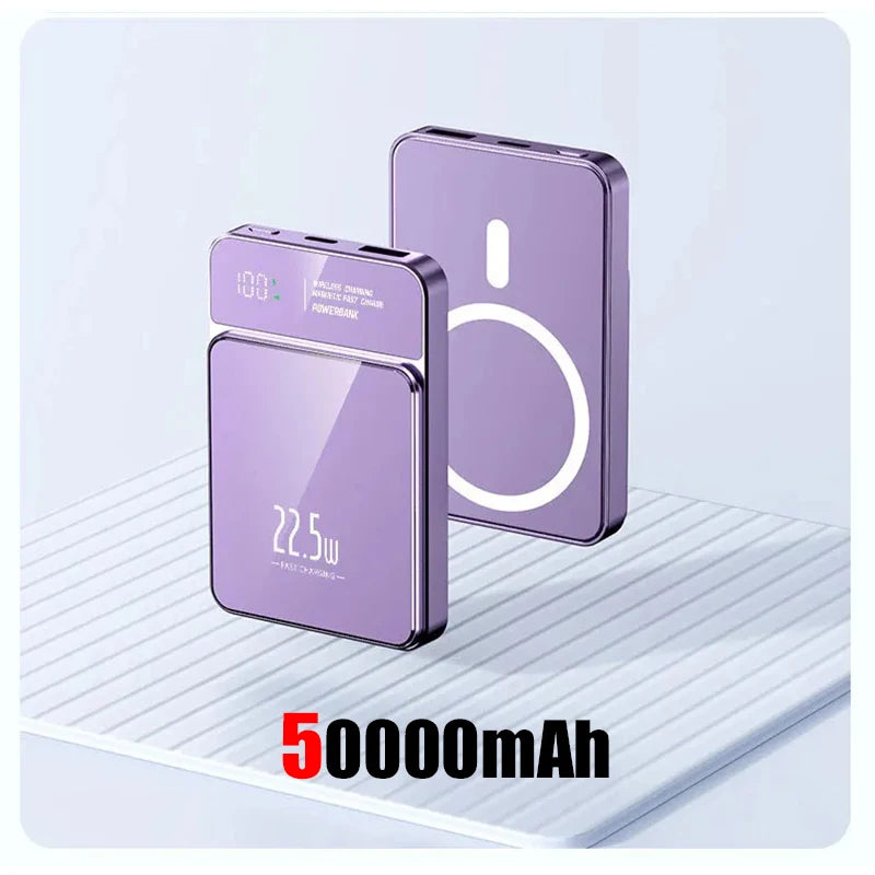 100000mAh Xiaomi Portable Magnetic Wireless Charging Mobile Power Support 22.5W Two-Way Fast Charging