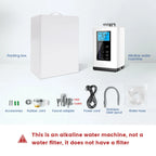 Alkaline Water Machine Ionizers PH Water Device Alkaline Water Dispenser 5 Plate Platinum Coating Alkaline Water Ioniser Machine