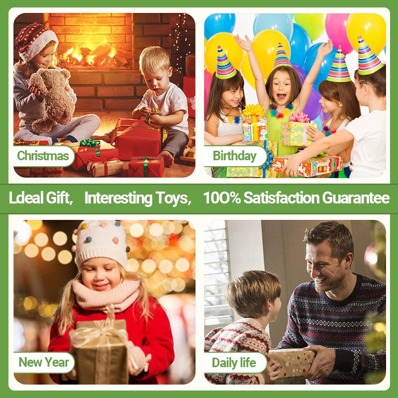 2pcs Baofeng F22 Kids Walkie Talkie Rechargeable Type-C Ham Radio Electronic Toys Birthday Gift Children