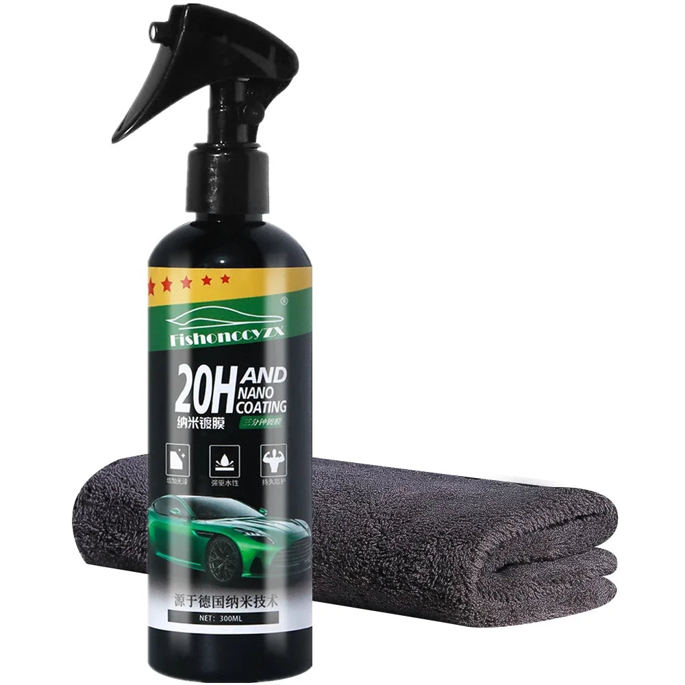 20H Nano Ceramic 500ml Car Coating Auto Detailing Products Liquid Spray Polish Wax Film Paint Care Protector Kit Accessories
