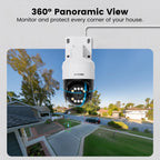 ZOSI 8MP PTZ PoE CCTV Security Camera System AI Face Person Vehicle Detect 4K 8CH Expand 16CH NVR Video Surveillance IP Cam