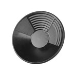 15 Inch Plastic Gold Pan Professional Prospecting Equipment for Mining River Gold Panning Wash Basin Tool Kit
