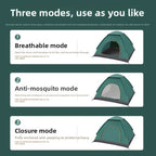 2-3 Person Camping Tent Automatic Tents for Camping Waterproof Family Camping Tent Easy Set Up Tent Portable Windproof Dome