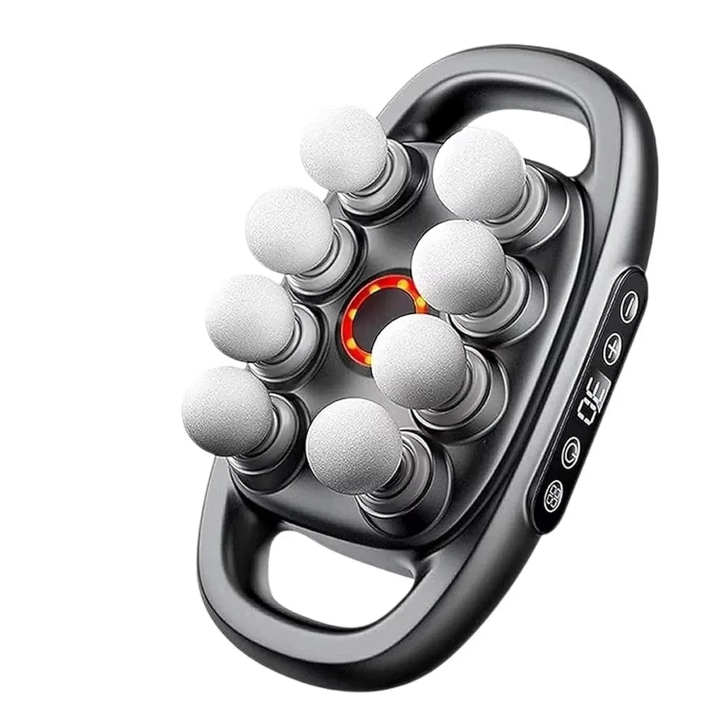 8/12/16-Head Fascia Equipment Electric Muscle masajeador Waist Massager 30 Gear Adjustable High Frequency Body Massage Machine