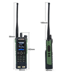 Walkie Talkie Baofeng UV-32 Air Band 10W GPS Amateur FM Two Way Radio with 2.0" HD Screen and 2200mah USB-C Charging Battery