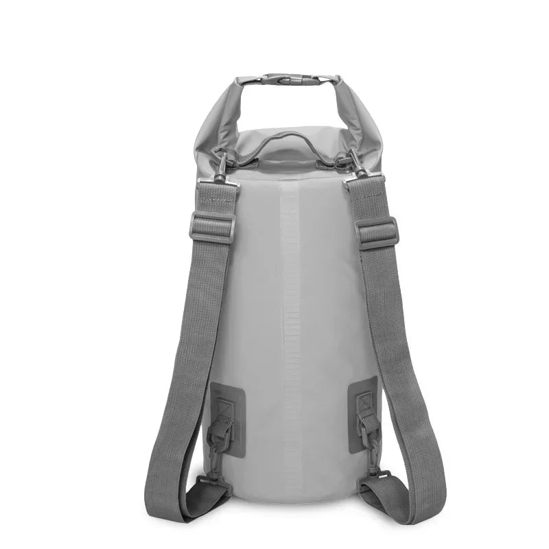 5/10/15/20/30L Waterproof Dry Bags PVC Folating Backpack For Kayaking Boating Swimming Rafting Beach Outdoor Sports Bag