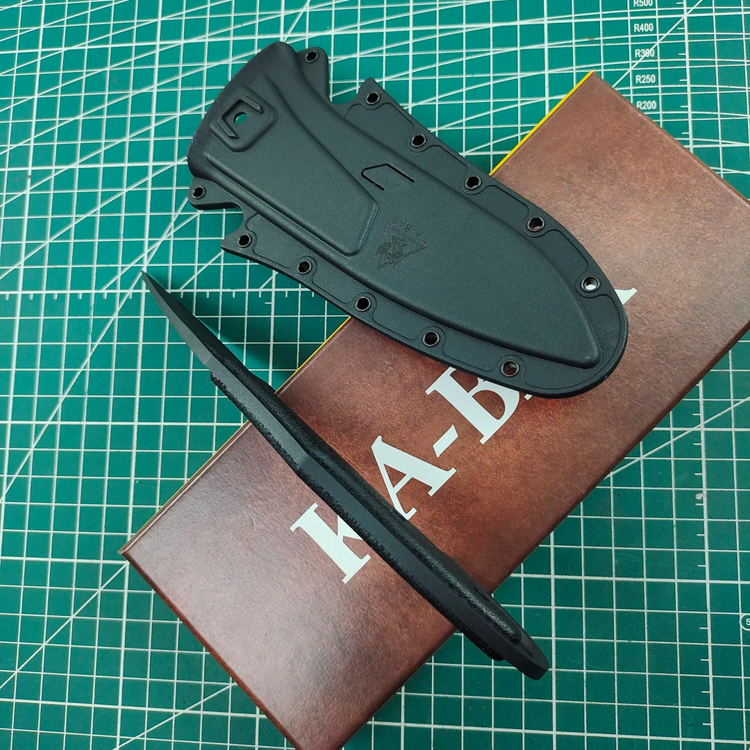 KA-BAR 2491 straight knife wilderness survival emergency rescue tool, easy to carry, diving,  hunting knife, tactical equipment