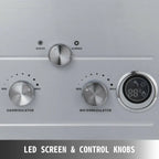 VEVOR 6L 8L 10L 12L 16L 18L LPG Portable Instand Water Heater Propane Gas LPG Wall-Mounted Tankless Water Heater Digital Display