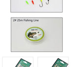 [Fish Rod+Reel+Line+Accessories] Portable Pocket Telescopic Fishing Rod Reel Full Kit Pen Shape Pole 96cm For Fishing Beginner