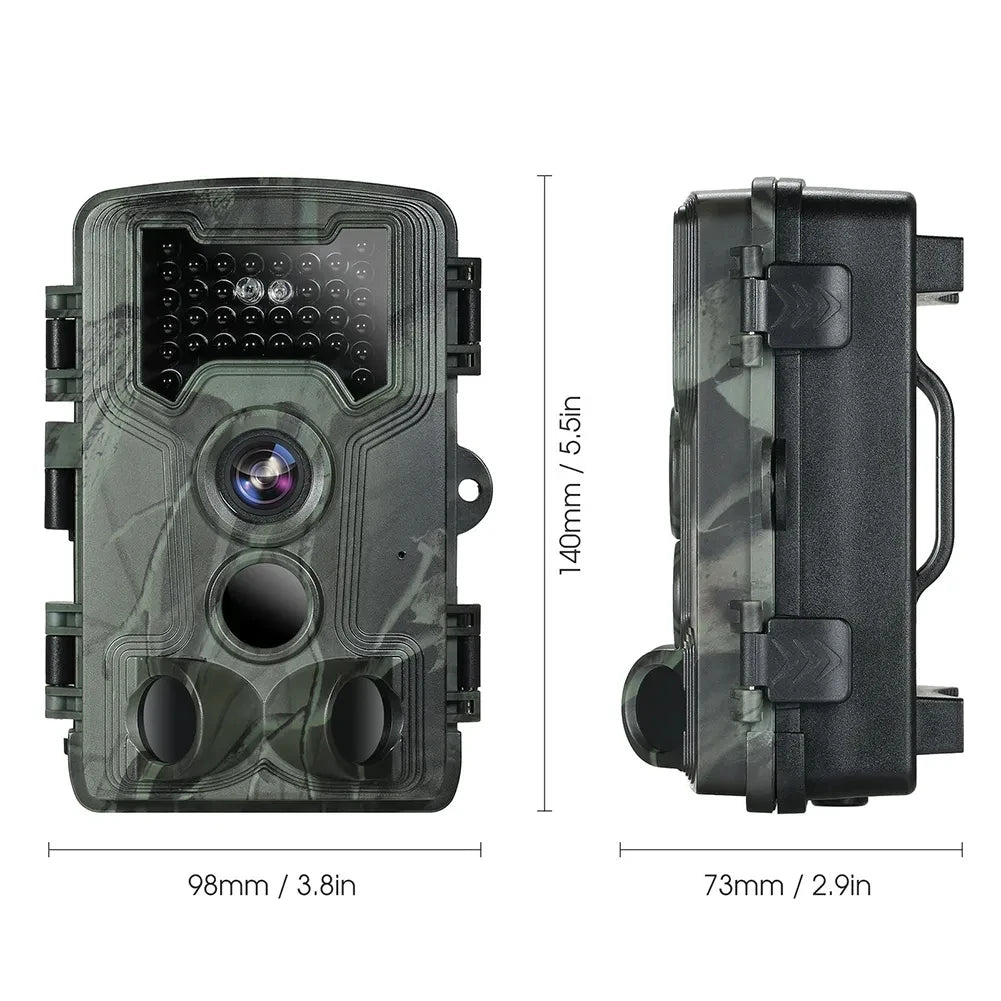 PR1000 Hunting Trail Camera 36MP  Night Vision Wildlife Camera With Motion Activated Outdoor Trail Cam Trigger Wildlife Scouting