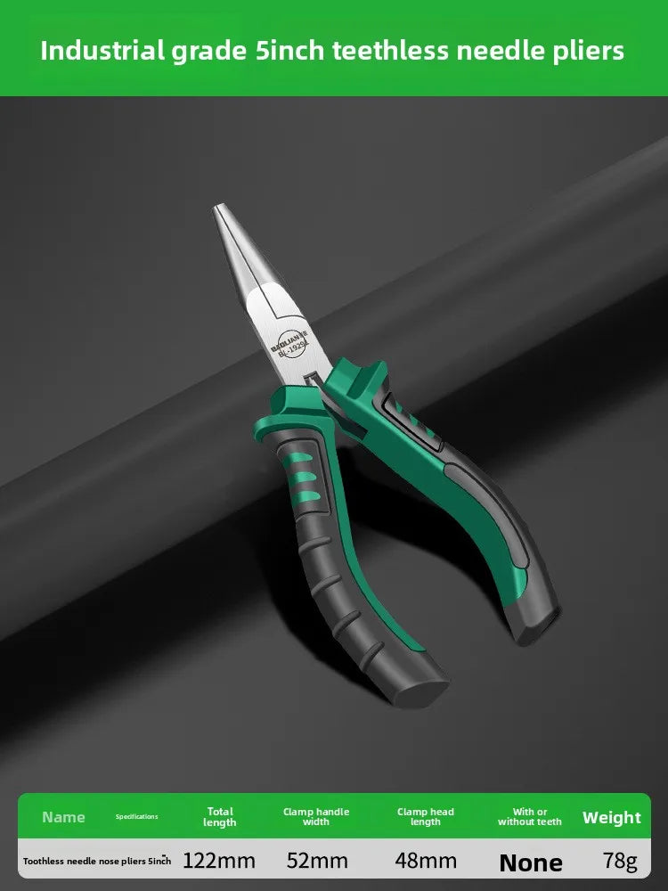 5inch Mini Multifuncational Pliers,  Electrician Special Wire Pliers, Pointed Nose Pliers, Small Handmade Industrial Grade Vice