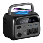 CTOLITY AP400 500W Solar Generator Portable Power Station 345Wh LiFePO4 Battery 110V 220V AC Output Home Camping Travel RVs