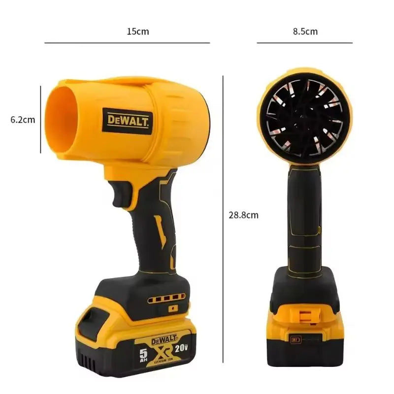 Dewalt 30000RPM Brushless Air Blower Cordless Turbo Fan Handheld Violent Fan Dryer 20V Rechargeable Dust Blowing Tool