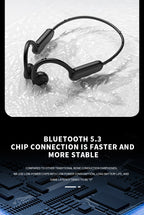 Xiaomi Mijia Real Bone Conduction Sport Headphone Wireless Earphone Bluetooth-Compatible Headset Hands-free with Mic for Running