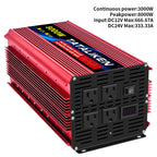 Pure sine wave inverter American socket 3500 w / 4500 w / 5000 w / 6000 w / 7000 w / 8000 w household portable digital display i