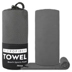 1 Pcs Microfiber Towel Sports Quick-Drying Super Absorbent Camping Towel Super Soft Lightweight Gym Swimming Yoga Beach Towel