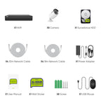 SANNCE 5MP POE Video Surveillance System Set 8CH 8MP NVR System CCTV Security Outdoor 5MP IP Cameras Surveillance Kit