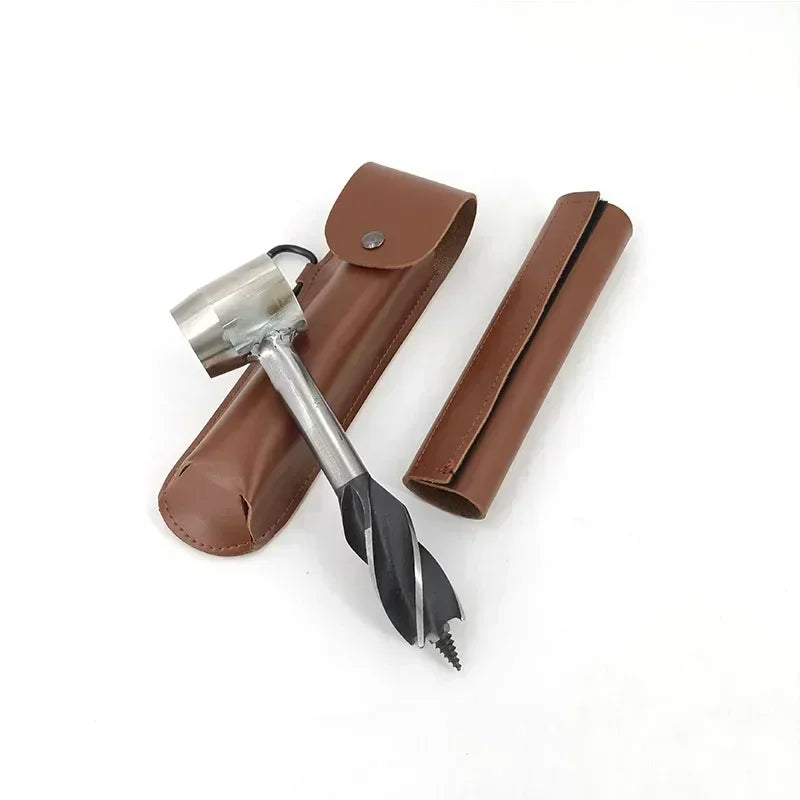 Auger Wrench Outdoor Survival Hand Drill Survival Gear Tool Sports Jungle Crafts Camping Bushcraft Accessories