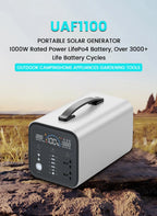 2600W 1800W 500W Portable Power Station 1024wh 345wh Lifepo4 Battery Powerful Power Bank Solar Generator Emergency Power Supply