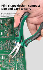 5inch Mini Multifuncational Pliers,  Electrician Special Wire Pliers, Pointed Nose Pliers, Small Handmade Industrial Grade Vice