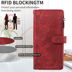 PU Leather Phone Case for IPhone 17Air  17 Pro Max 16 Pro Max 16e 15 14 13 12 11 Pro Max Plus  Flip Wallet Style Phone Cover