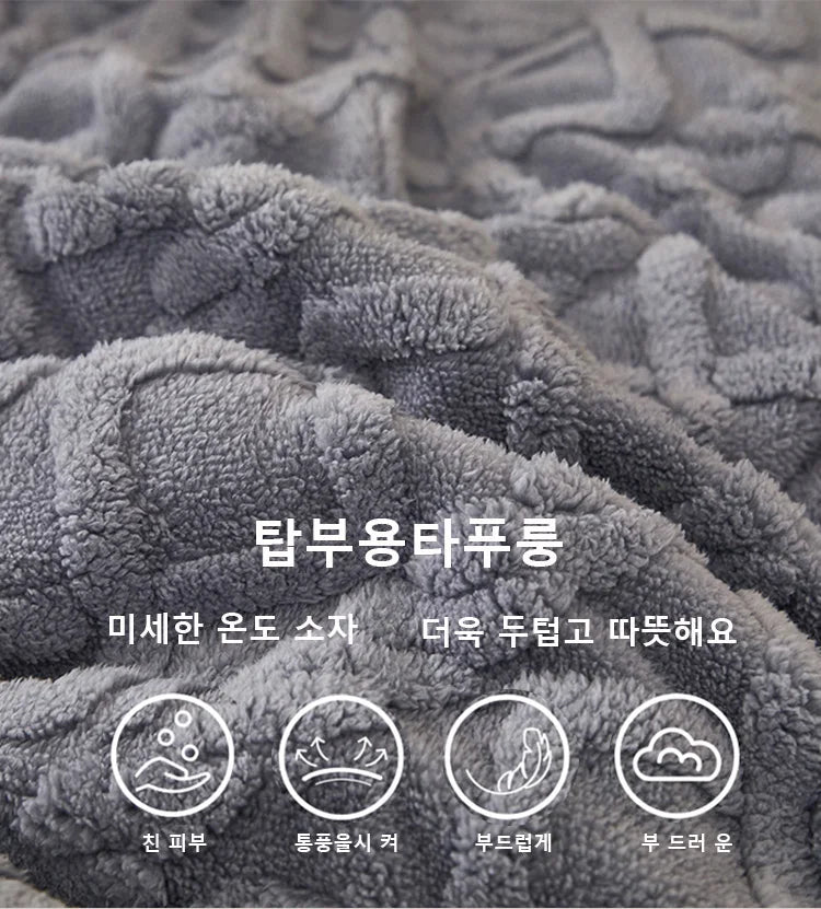 New Super Thick Winter Warm Blanket for Bed Artificial Lamb Cashmere Weighted Blankets Soft Comfortable Warmth Quilt Comforter