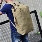 Outdoor Travel Bag Backpack Man Light weight Canvas Bucket Shoulder Bags