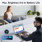 15.6 Inch Laptop J3710 8GB RAM 256GB SSD Windows 11  For Students And Business