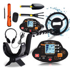 MD-5030 Underground Metal Detector LCD Display Pinpoint Function High Sensitivity Waterproof Search Coil for Coins,Relics,Gold