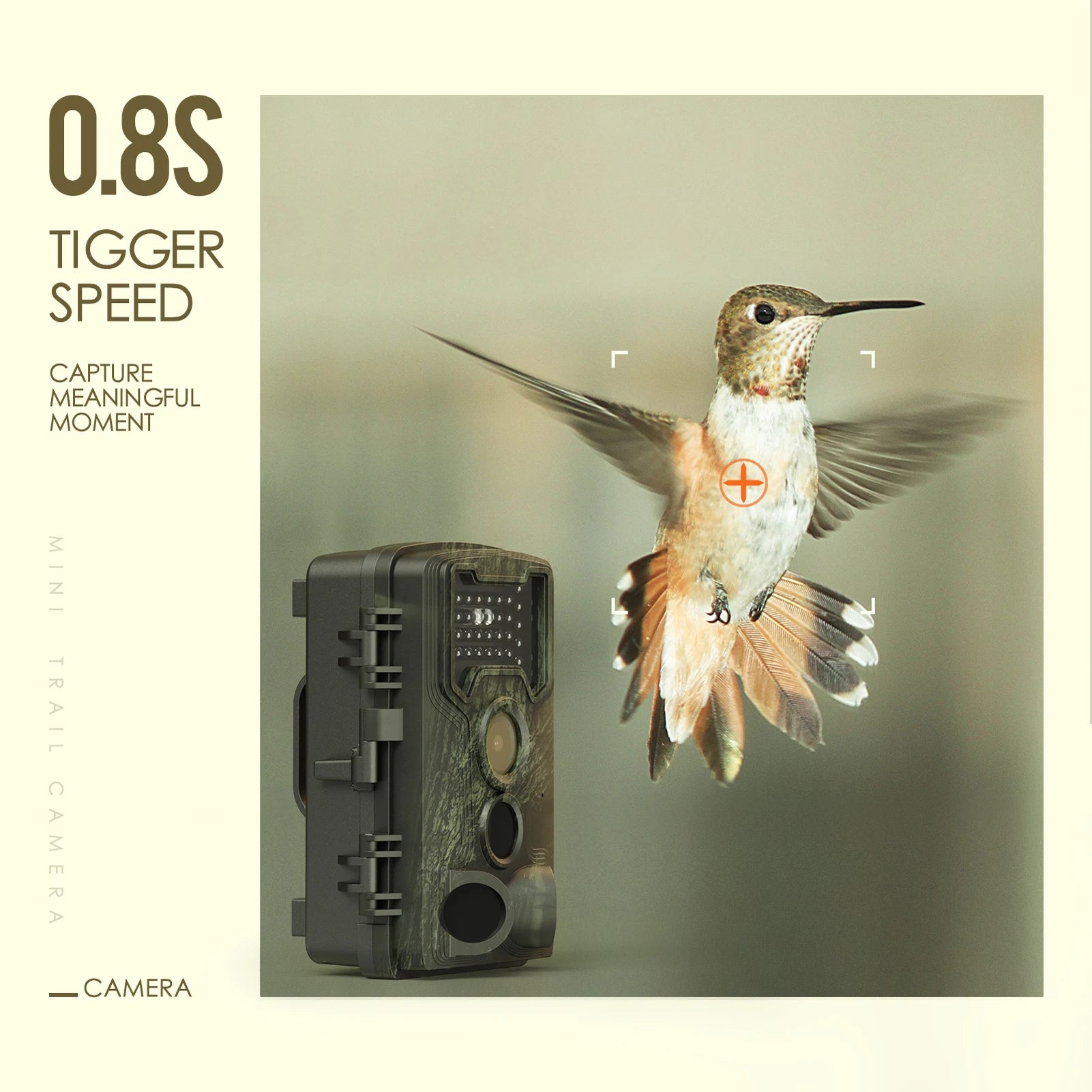 PR1000 Hunting Trail Camera 36MP  Night Vision Wildlife Camera With Motion Activated Outdoor Trail Cam Trigger Wildlife Scouting