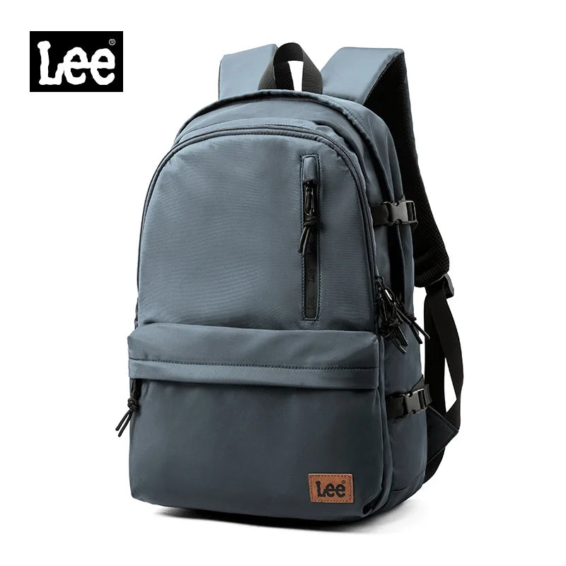 LEE Large Capacity Travel 15.6 Inch Laptop Backpack for Man Women's Waterproof Casual Nylon Teenagers College School Bag Male