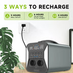 2600W 1800W 500W Portable Power Station 1024wh 345wh Lifepo4 Battery Powerful Power Bank Solar Generator Emergency Power Supply