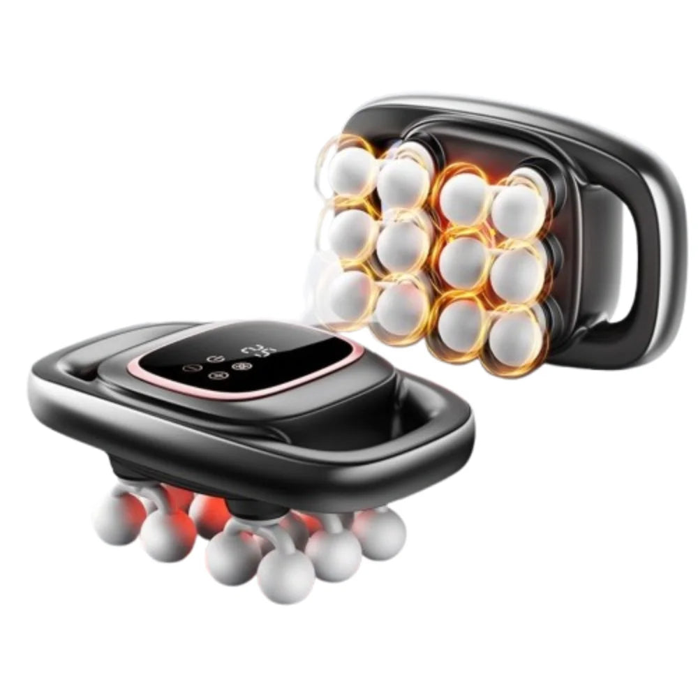 8/12/16-Head Fascia Equipment Electric Muscle masajeador Waist Massager 30 Gear Adjustable High Frequency Body Massage Machine