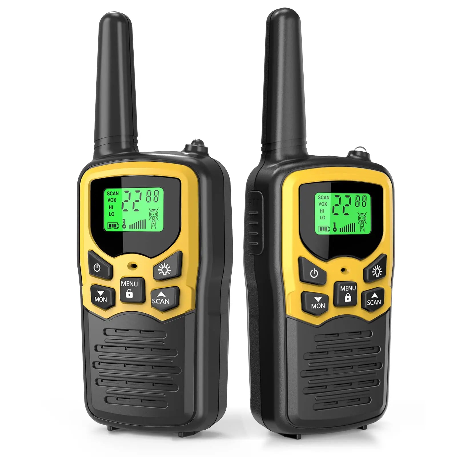 2/4PCS Long Range Walkie Talkie Mini Communication Radios 400-470MHz Ham Two Way Radio Comunicador Transceiver for Hotel Camping