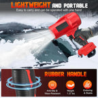 Cordless Leaf Blower Compatible for Milwaukee 18V Batteries(No Battery) Dust Computer Collector Handheld Power Tools for Lawn