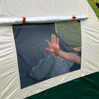 A family camping tent with automatic pop-up tent, suitable for 3-4 people, suitable for camping and hiking backpacking