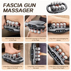 8/12/16-Head Fascia Equipment Electric Muscle masajeador Waist Massager 30 Gear Adjustable High Frequency Body Massage Machine