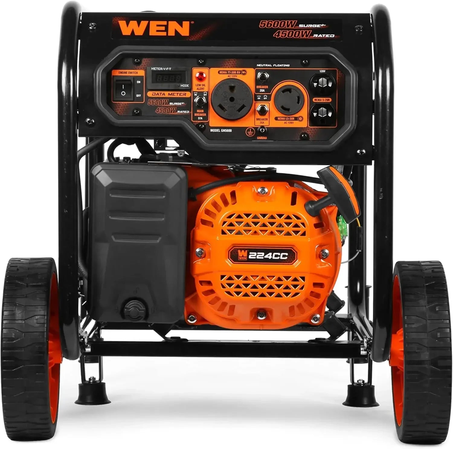 [XMSJ-Limited Stock, Buy Now!]5600-Watt 224cc Portable RV-Ready (GN5600)