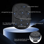 Smart Fingertip Ring Blutooth 5.3 Remote Control Mouse Wireless Mobile Selfie Mice Selfie Video Automatic Page Turner Browsing