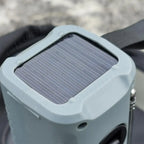 Solar Hand Crank Radio DAB FM Radio with Flashlight BT Speaker Emergency Weather Radio Rechargeable for Emergency Camping