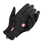 Winter Men's And Women's Warm Gloves, Waterproof And Skin Friendly Touch Screen, Suitable For Cycling And Skiing